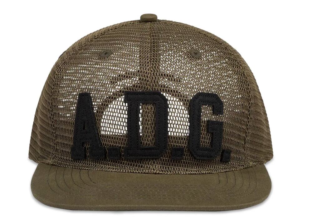 DENIM TEARS ADG Mesh Hat OLIVE
